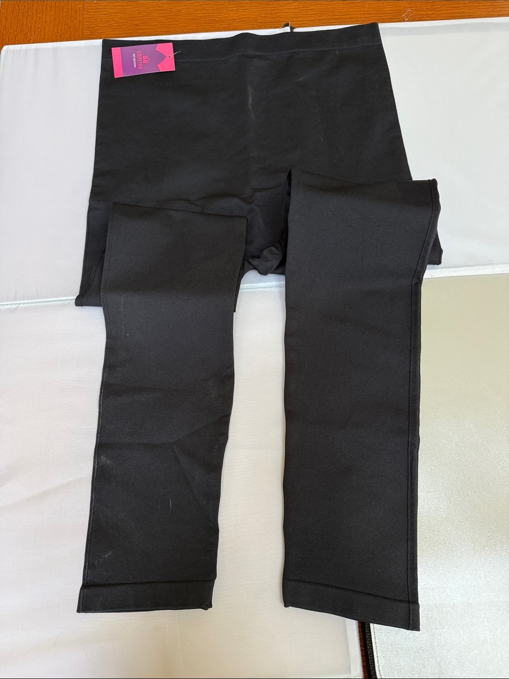 Women’s Black Leggings - Empetua High-Waisted shaping leggings. 2XL